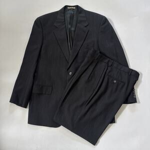Vintage Joseph Abboud for Nordstrom SUIT Jacket 42R PLEATED Pants 34x30